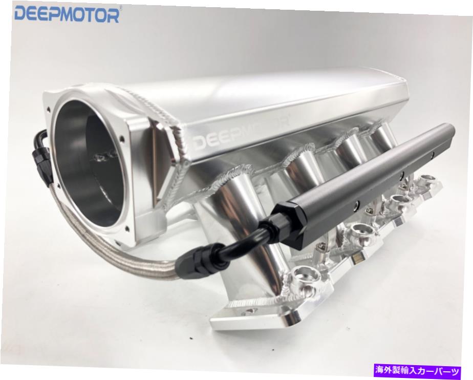 Intake Manifold LS3 L92 102mmファブインテークマニホールドw/マップセンサープロビジョニング+燃料レールシルバー LS3 L92 102mm Fab Intake Manifold w/ MAP Sensor Provision+ Fuel Rails Silver【並行輸入品】