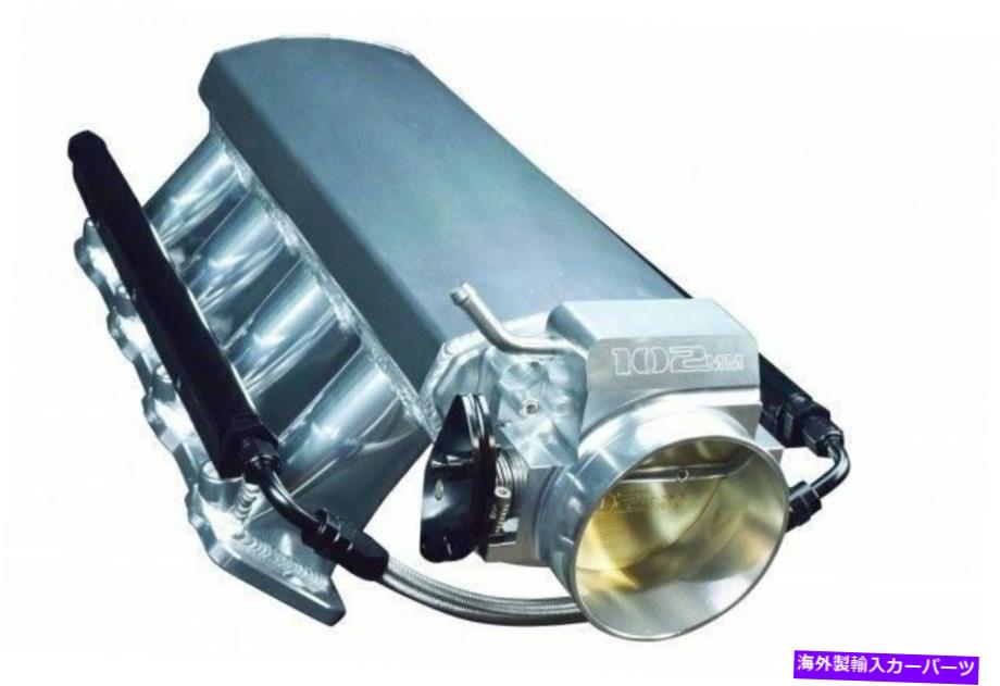 Intake Manifold 背の高い製造GM LS LS1 LS2 LS6吸気マニホールド付き燃料レールとスロットルボディ TALL FABRICATED GM LS LS1 LS2 LS6 INTAKE MANIFOLD W/ FUEL RAILS & THROTTLE BODY【並行輸入品】
