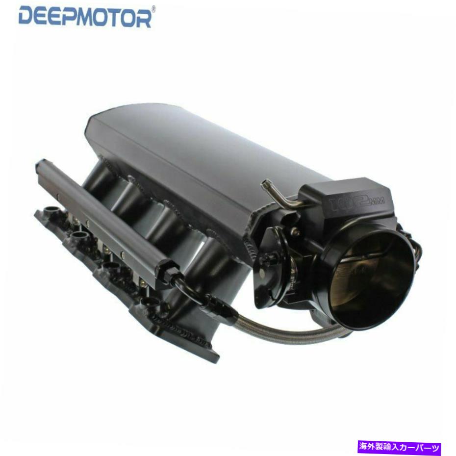 Intake Manifold LS1 LS2 LS6吸気マニホールドマップポートセンサー燃料レール102mmスロットルボディブラック LS1 LS2 LS6 Intake Manifold MAP Port Sensor Fuel Rail 102mm Throttle Body Black【並行輸入品】 119,625円