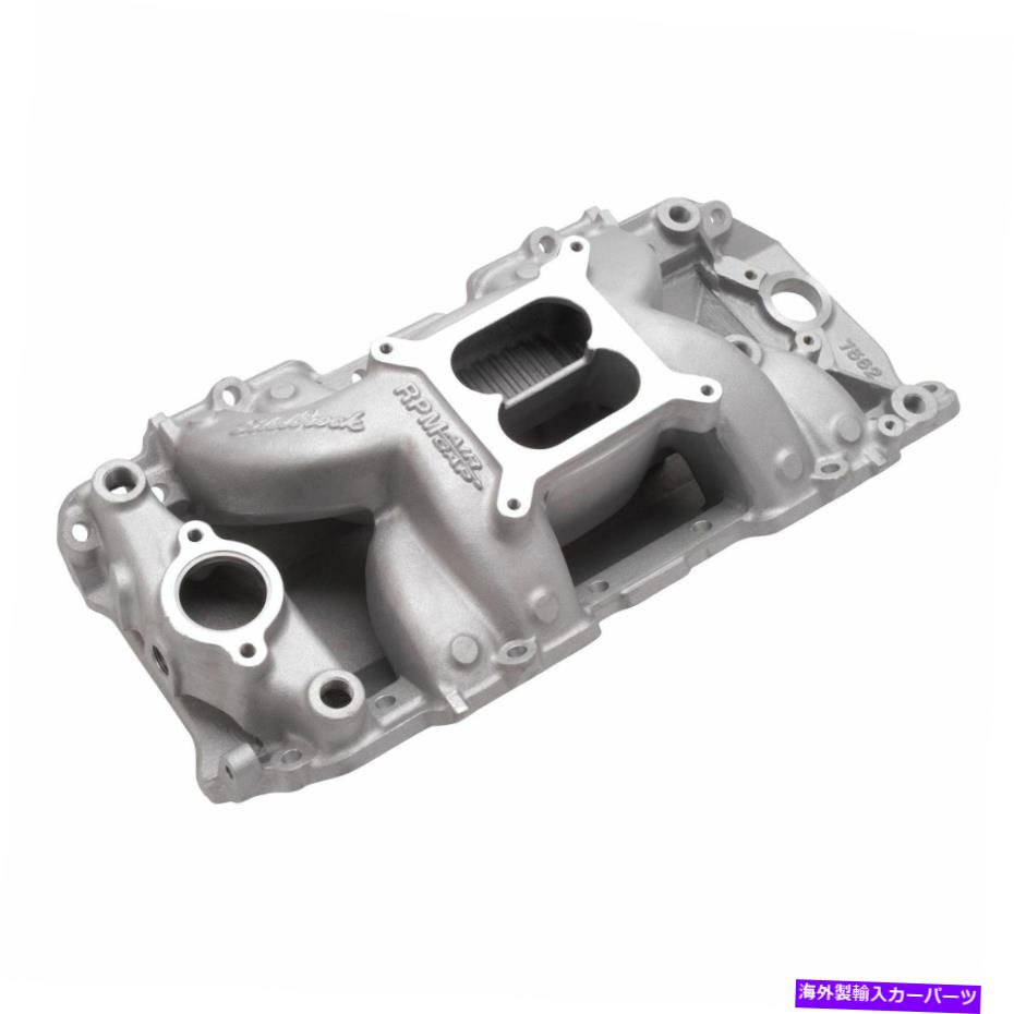 Intake Manifold Edelbrock 7562 RPM Air-Gap BB Chevy 2-R摂取 Edelbrock 7562 RPM Air-Gap BB Chevy 2-R Intake【並行輸入品】