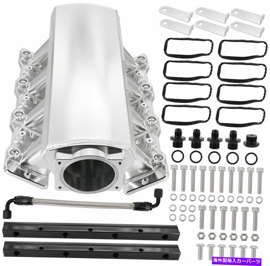 Intake Manifold 吸気マニホールドLS1 LS2 LS6 92mmメタル製造w/マップセンサーポート燃料レール Intake Manifold LS1 LS2 LS6 92mm Metal Fabricated W/ MAP Sensor Port Fuel Rails【並行輸入品】|Us Custom Parts Shop USDM