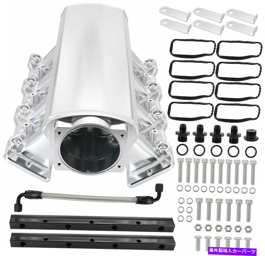 Intake Manifold LS1 LS2 LS6用燃料レール用に製造された吸気マニホールド102mmシートメタル Intake Manifold 102mm Sheet Metal Fabricated for LS LS1 LS2 LS6 W/ Fuel Rail【並行輸入品】|Us Custom Parts Shop USDM