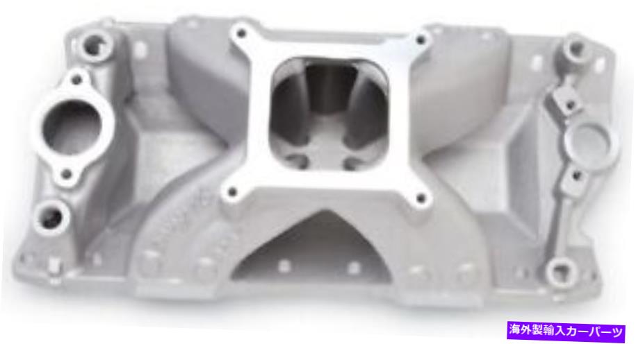 Intake Manifold Edelbrock SBC Super Victor Manifold -23度2925 EDELBROCK SBC Super Victor Manifold - 23 Degree 2925【並行輸入品】