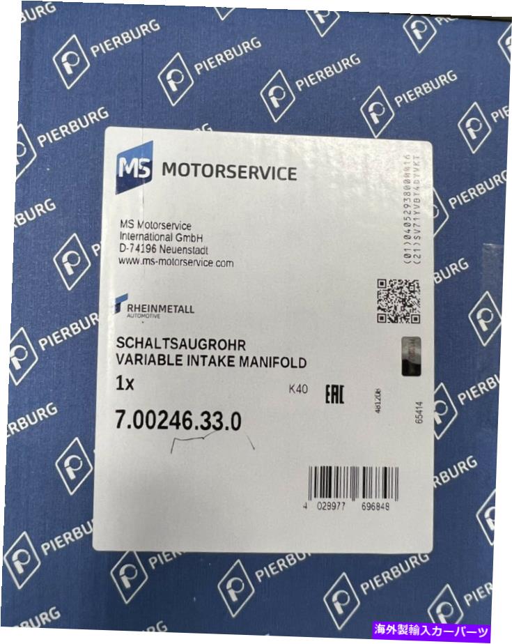 Intake Manifold メルセデスベンツM272 V6エンジンピアバーグ吸気マニホールド7.00246.33.0 2721402401 Mercedes-Benz M272 V6 Engine PIERBURG Intake Manifold 7.00246.33.0 2721402401【並行輸入品】