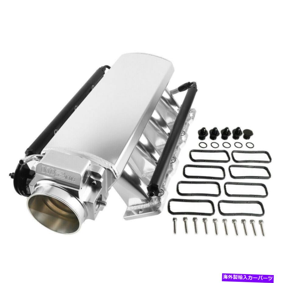 Intake Manifold 102mmシートメタル製造L??S1 LS2 LS6吸気マニホールドスロットルボディ燃料レール 102mm Sheet Metal Fabricated LS1 LS2 LS6 Intake Manifold Throttle Body Fuel Rail【並行輸入品】｜Us Custom Parts Shop USDM