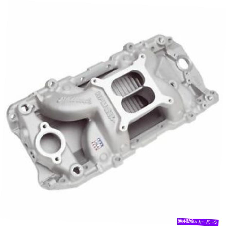 Intake Manifold シボレーのエデルブロック396-502ビッグブロックV8 RPMエアギャップ2吸気マニホールド7561 Edelbrock For Chevrolet 396-502 Big-Block V8 RPM Air-Gap 2 Intake Manifold 7561【並行輸入品】