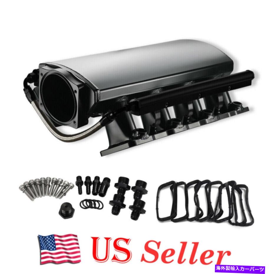 Intake Manifold 102mmアルミニウム製造LSX LS1 LS2 LS6吸気マニホールド5.3L 6.0 4.8LブラックUS 102MM ALUMINUM FABRICATED LSX LS1 LS2 LS6 INTAKE MANIFOLD 5.3L 6.0 4.8L BLACK US【並行輸入品】