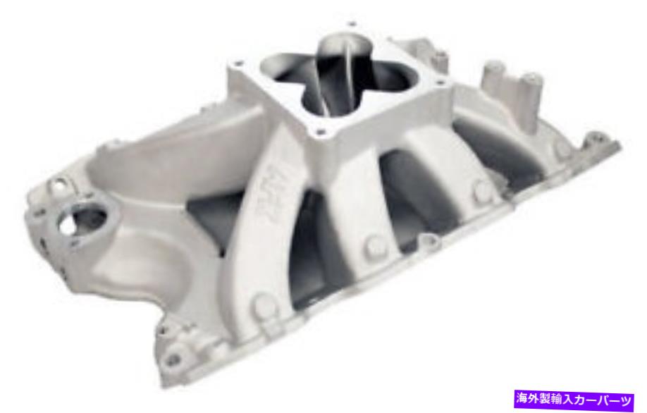 Intake Manifold エアフローリサーチ4150シングルプレーンインテークマニホールドBBFブリットPN 4992 Air Flow Research 4150 Single Plane Intake Manifold BBF Bullitt PN 4992【並行輸入品】