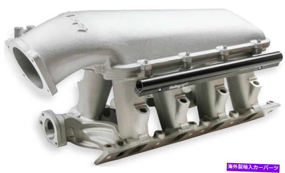 Intake Manifold New Holley Hi-Ram?fiマニホールド、シルバー、95mm LSスロットルボディフランジトップ、8.2 "SBF NEW HOLLEY HI-RAM ЕFI MANIFOLD,SILVER,95MM LS THROTTLE BODY FLANGE TOP,8.2" SBF【並行輸入品】｜Us Custom Parts Shop USDM