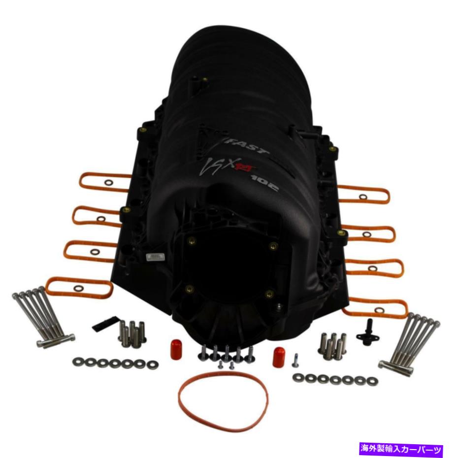 Intake Manifold 高速146602B LSXRT 102mm大聖堂港の吸気マニホールド4.8、5.3、および6.0L LS FAST 146602B LSXrt 102mm Cathedral Port Intake Manifold for 4.8, 5.3 and 6.0L LS【並行輸入品】