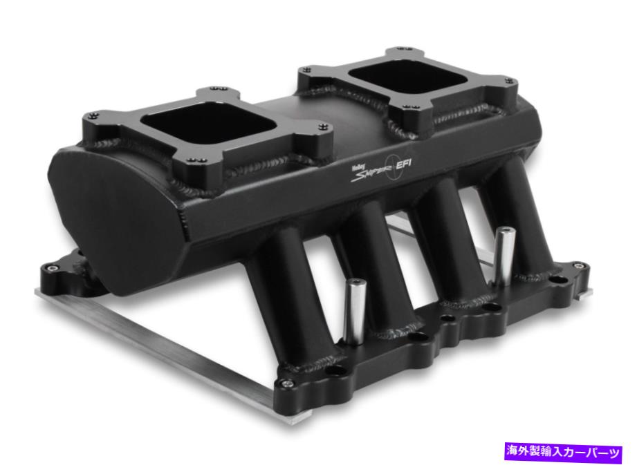 Intake Manifold Holley Sniper EFI 829072スナイパーシートメタル製造吸気マニホールド Holley Sniper EFI 829072 Sniper Sheet Metal Fabricated Intake Manifold【並行輸入品】