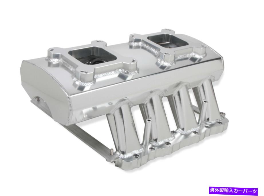 Intake Manifold Holley Sniper EFI 828071スナイパーシートメタル製造吸気マニホールド Holley Sniper EFI 828071 Sniper Sheet Metal Fabricated Intake Manifold【並行輸入品】