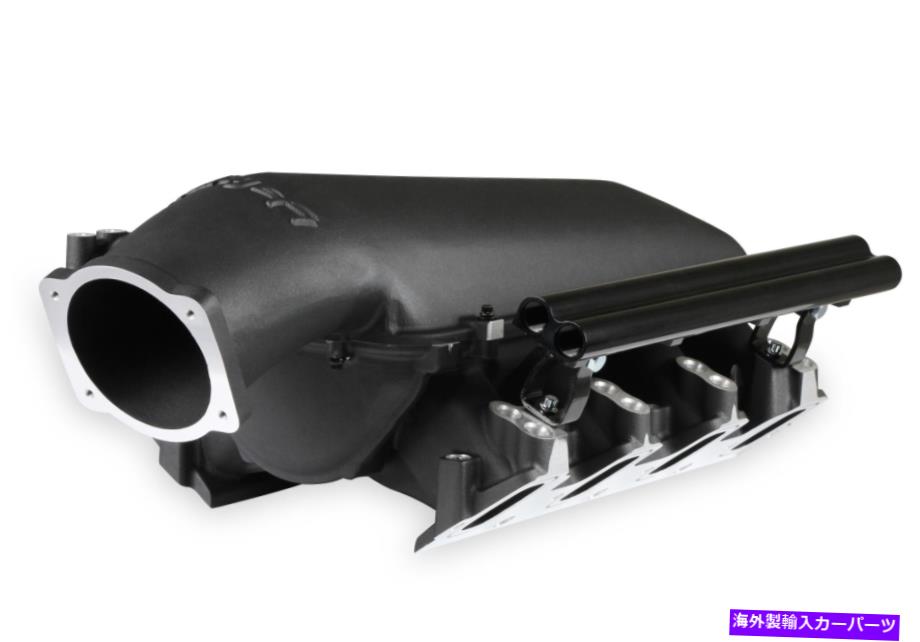 Intake Manifold Holley EFI 300-683BK HOLLEYLO-RAM MANIFOLD KITデュアルインジェクター - ブラック-GM Holley EFI 300-683BK Holley Lo-Ram Manifold Kit Dual Injector- Black - GM【並行輸入品】