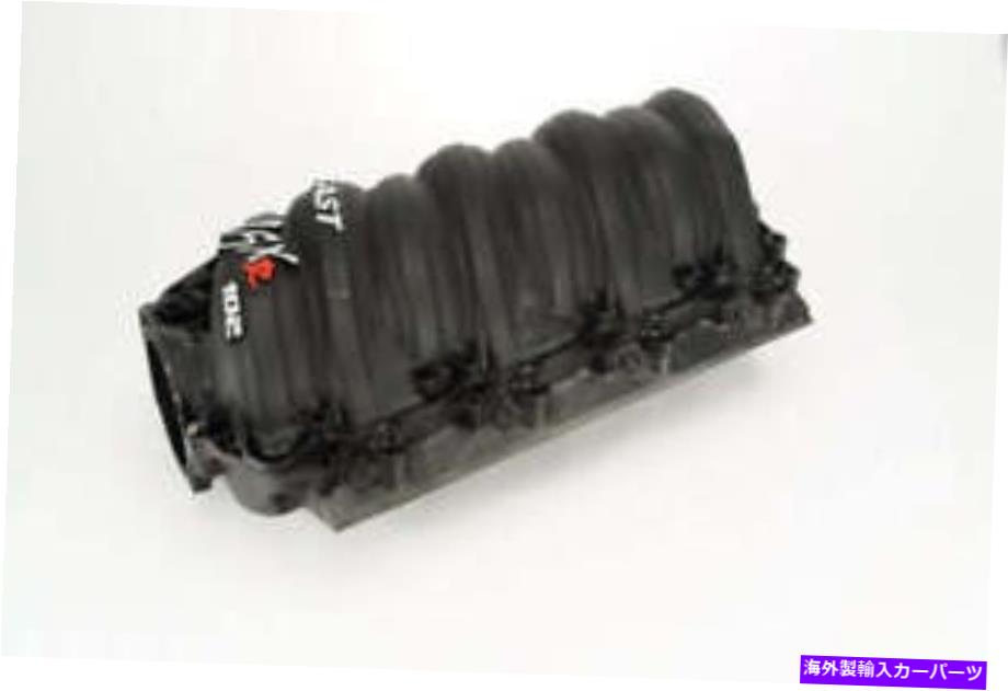 Intake Manifold 高速LSXRマニホールド102mm長方ポート - ブラック FAST LSXR Manifold 102MM Rect Port - Black【並行輸入品】
