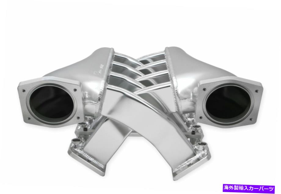 Intake Manifold スナイパーEFIインテークマニホールドデュアルプレナム92mmおよび燃料レールキット-VILVER -820201 Sniper EFI Intake Manifold Dual Plenum 92mm and Fuel Rail Kit - Silver - 820201【並行輸入品】