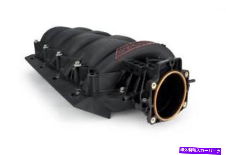Intake Manifold 高速LSXマニホールド92mmインレット - ブラック FAST LSX Manifold 92MM Inlet - Black【並行輸入品】