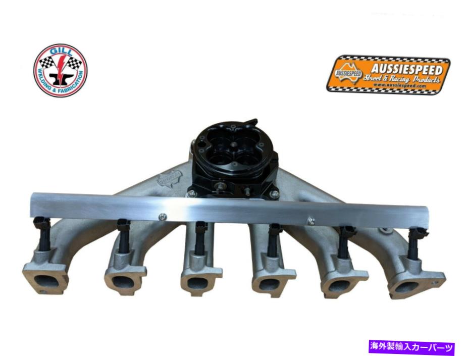 Intake Manifold Ford 240/300インライン6 Aussiespeed AS0142 4バレルEFI Ford 240/300 Inline Six Aussiespeed AS0142 Four Barrel EFI【並行輸入品】