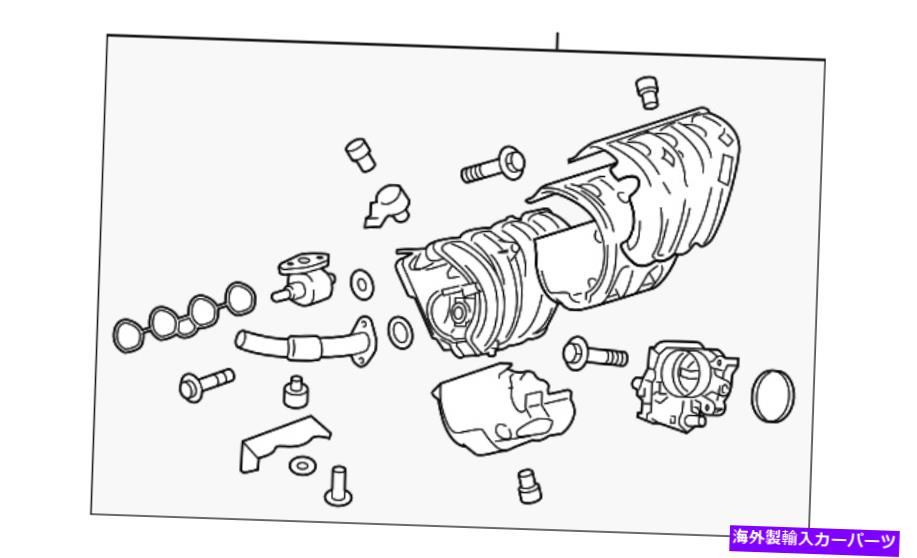 Intake Manifold スロットルボディ55509565を備えた本物のGM摂取マニホールド Genuine GM Intake Manifold with Throttle Body 55509565【並行輸入品】｜Us Custom Parts Shop USDM