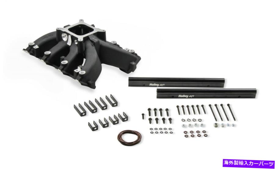 Intake Manifold Holley Performance 300-290bk EFI吸気マニホールド Holley Performance 300-290BK EFI Intake Manifold【並行輸入品】