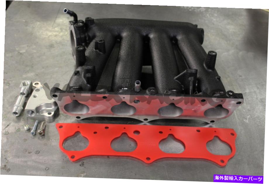 Intake Manifold ブラックRBCインテークマニホールドキットw/サーマルガスケットK24フィット2012-15ホンダシビック Black RBC Intake Manifold Kit w/ Thermal Gasket K24 fits 2012-15 Honda Civic【並行輸入品】
