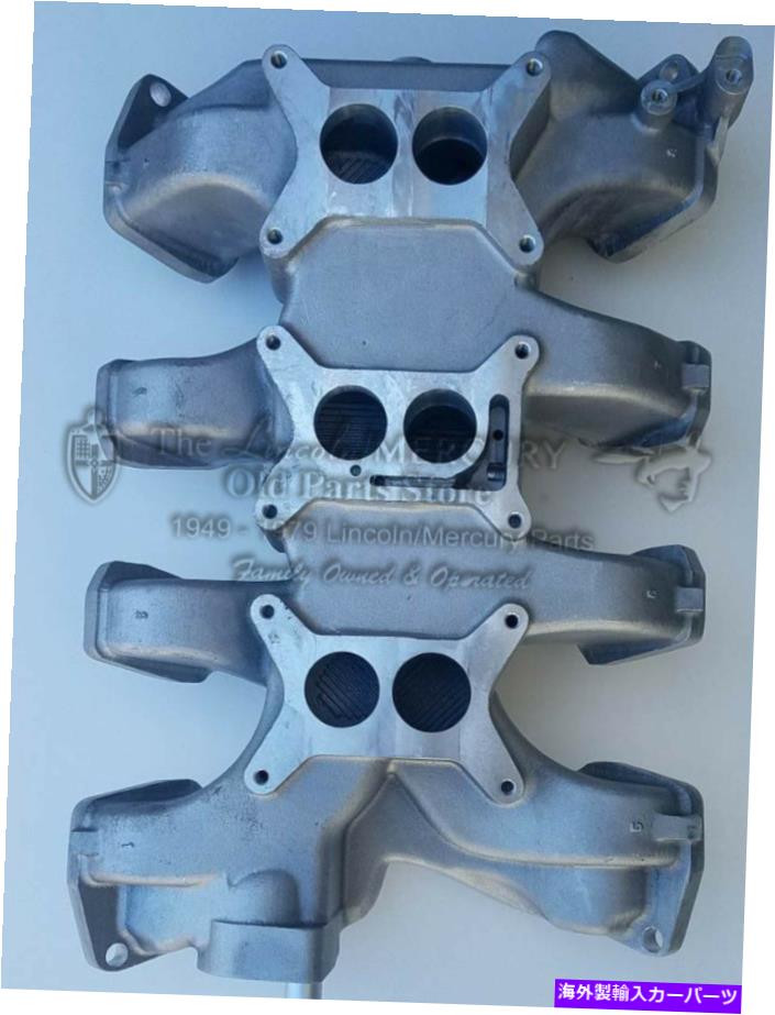 Intake Manifold 新しい！！ 1958-1959-1960リンカーントライパワー吸気マニホールド3ホリーキャブレターのマニホールド New!! 1958-1959-1960 LINCOLN Tri-Power Intake Manifold FOR 3 Holley Carburetors【並行輸入品】｜Us Custom Parts Shop USDM