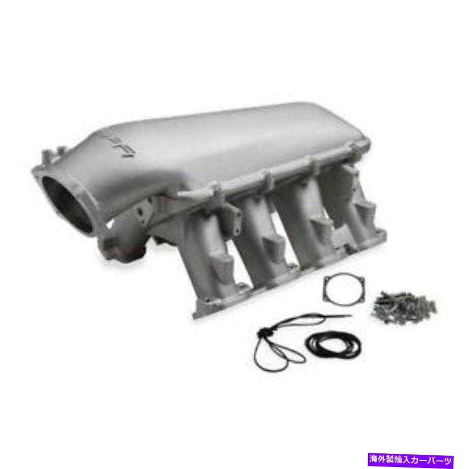 Intake Manifold Holley Intake Manifold 300-143; LT1 Gen vのHi-Ram Satin Cast Aluminium Holley Intake Manifold 300-143; Hi-Ram Satin Cast Aluminum for LT1 Gen V【並行輸入品】