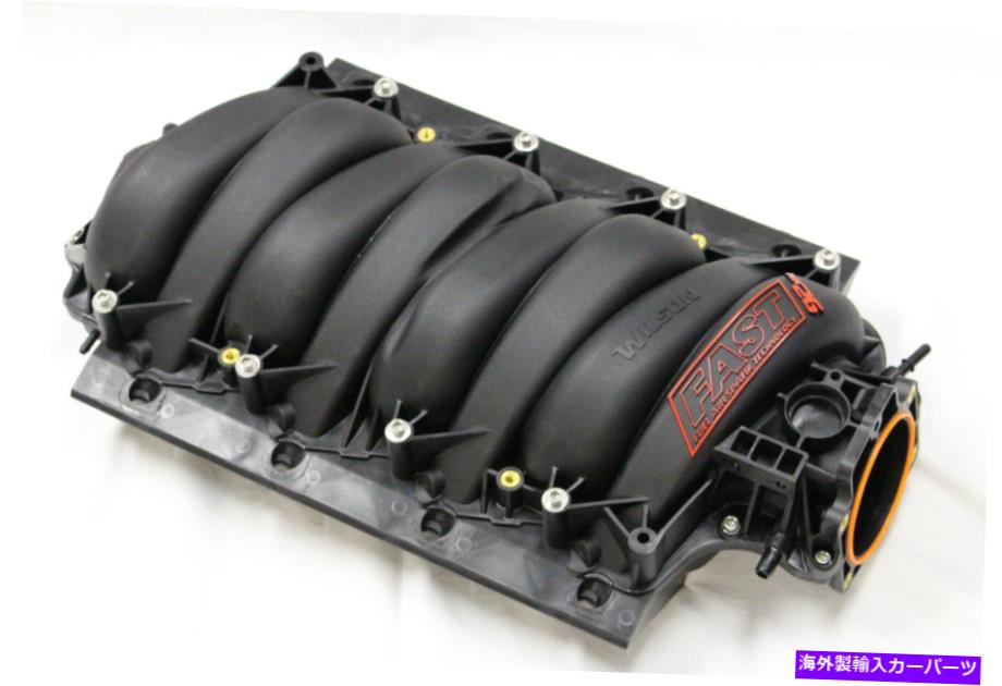 Intake Manifold 高速92mm LSXブラックインテークマニホールドLS1/LS6/LS2 54039B FAST 92mm LSX Black Intake Manifold LS1/LS6/LS2 54039B【並行輸入品】