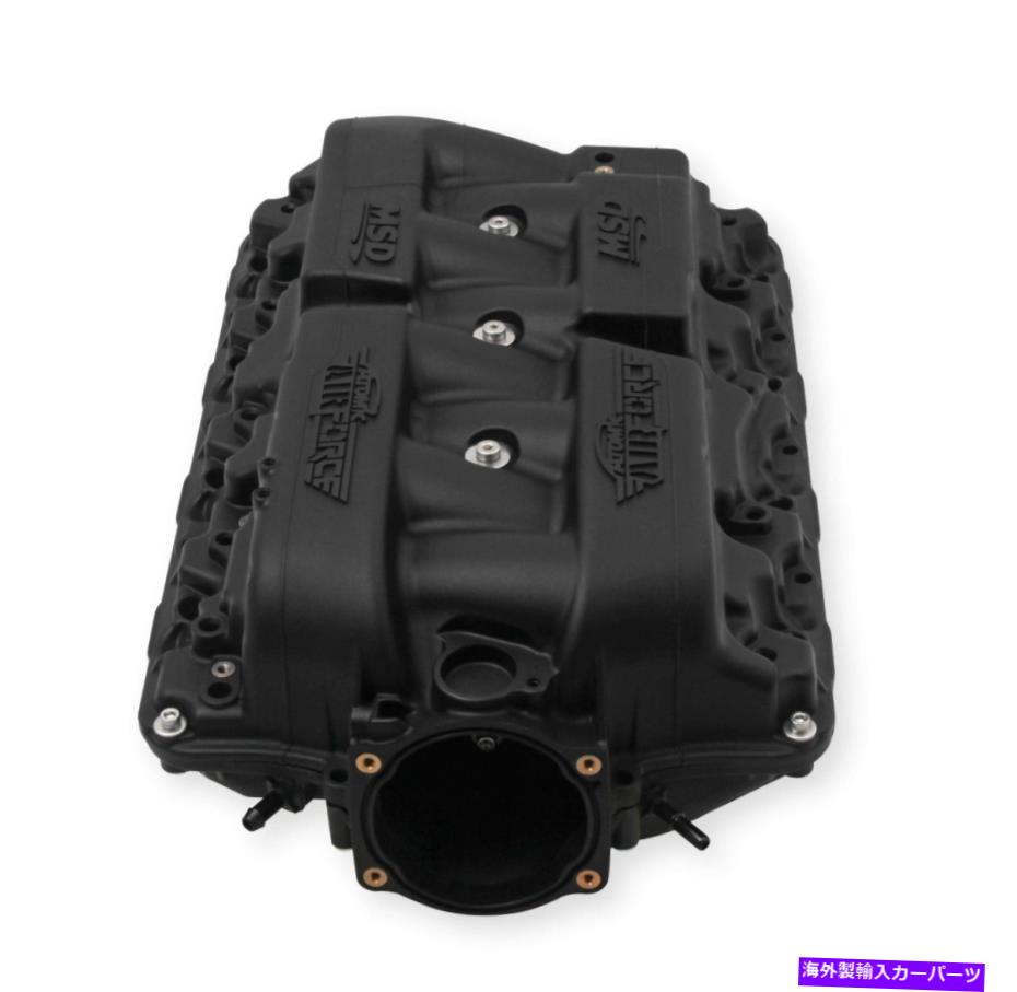 Intake Manifold MSD 27013ブラックアトミックエアフォース摂取量マニホールド103mm GM LS7エンジンのスロットル MSD 27013 Black Atomic AirForce Intake Manifold 103mm Throttle for GM LS7 Engine【並行輸入品】｜Us Custom Parts Shop USDM