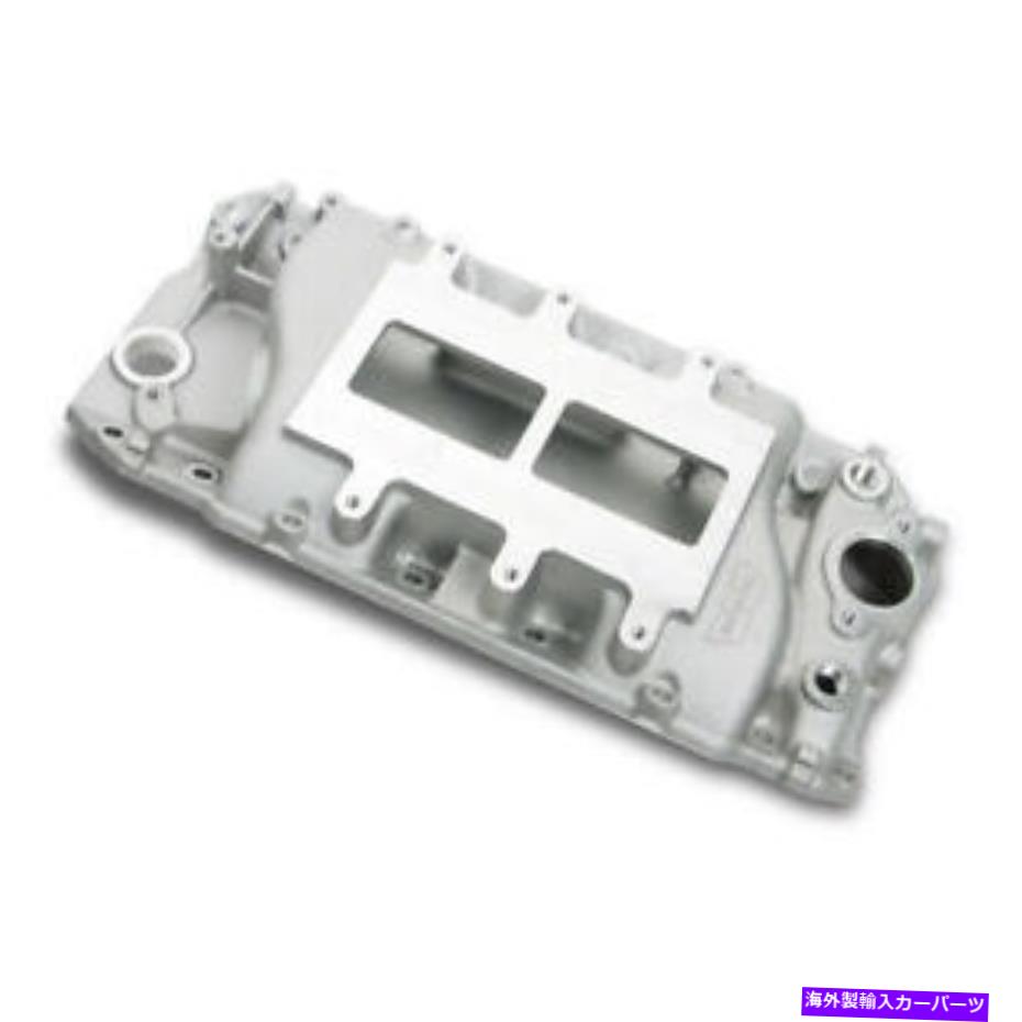 Intake Manifold weiand Intake Manifold 6120win; 177シボレーのサテン396-454 BBC Weiand Intake Manifold 6120WIN; 177 Satin for Chevy 396-454 BBC【並行輸入品】