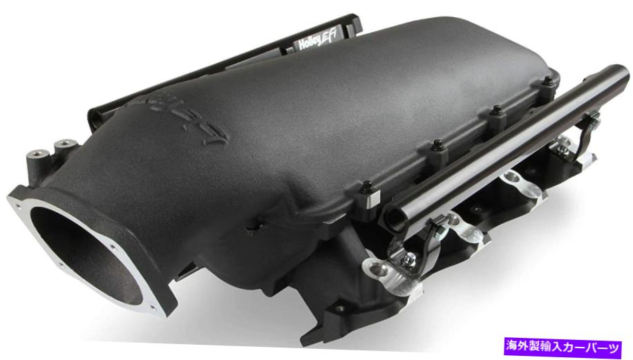 Intake Manifold Holley Modular Lo-Ram?fiマニホールド、トップフィードプレナム、ブラック、LS1、LS2、LS6、Gen III、IV HOLLEY MODULAR LO-RAM ЕFI MANIFOLD,TOP-FEED PLENUM,BLACK,LS1,LS2,LS6,GEN III,IV【並行輸入品】