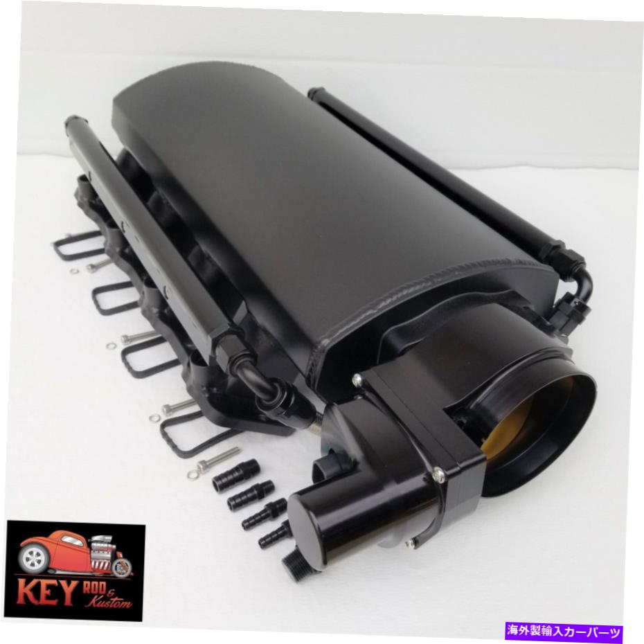 Intake Manifold LS3ブラック製造アルミニウム7 "吸気マニホールド102mm DRWスロットルボディ6.2 LS3 Black Fabricated Aluminum 7" Intake Manifold 102mm DRW Throttle Body 6.2【並行輸入品】｜Us Custom Parts Shop USDM 146,740円
