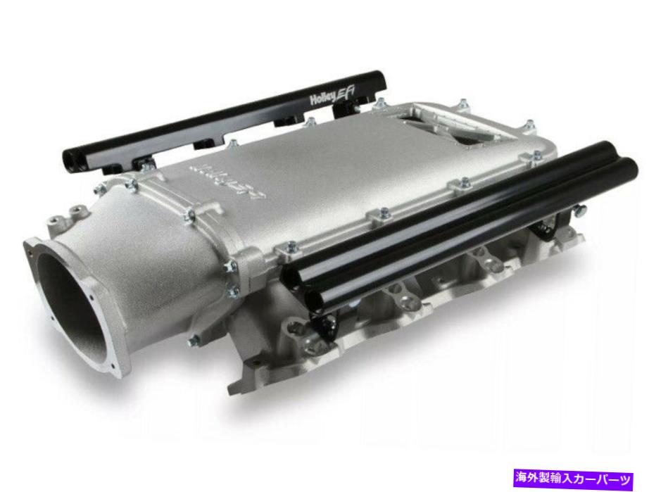 Intake Manifold Holley EFI 300-625デュアル燃料インジェクターLS1 LO-RAMフロントフィードEFI吸気マニホールド Holley EFI 300-625 Dual Fuel Injector LS1 Lo-Ram Front-Feed EFI Intake Manifold【並行輸入品】