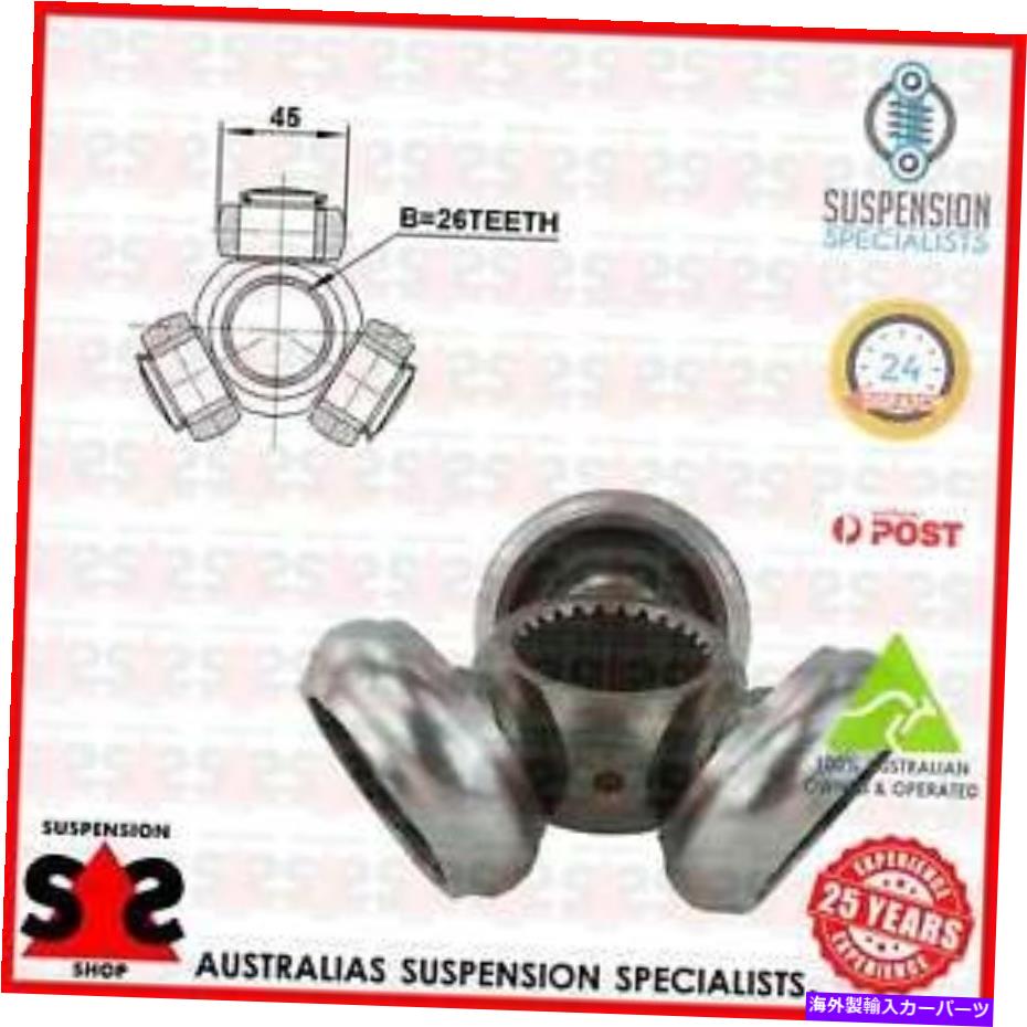 Driveshaft 三脚ハブ、ドライブシャフトスーツ日産NP300ナバラ（D40）D40 UTE 2.5 DCI Tripod Hub, Drive Shaft Suit NISSAN NP300 NAVARA (D40) D40 Ute 2.5 dCi【並行輸入品】