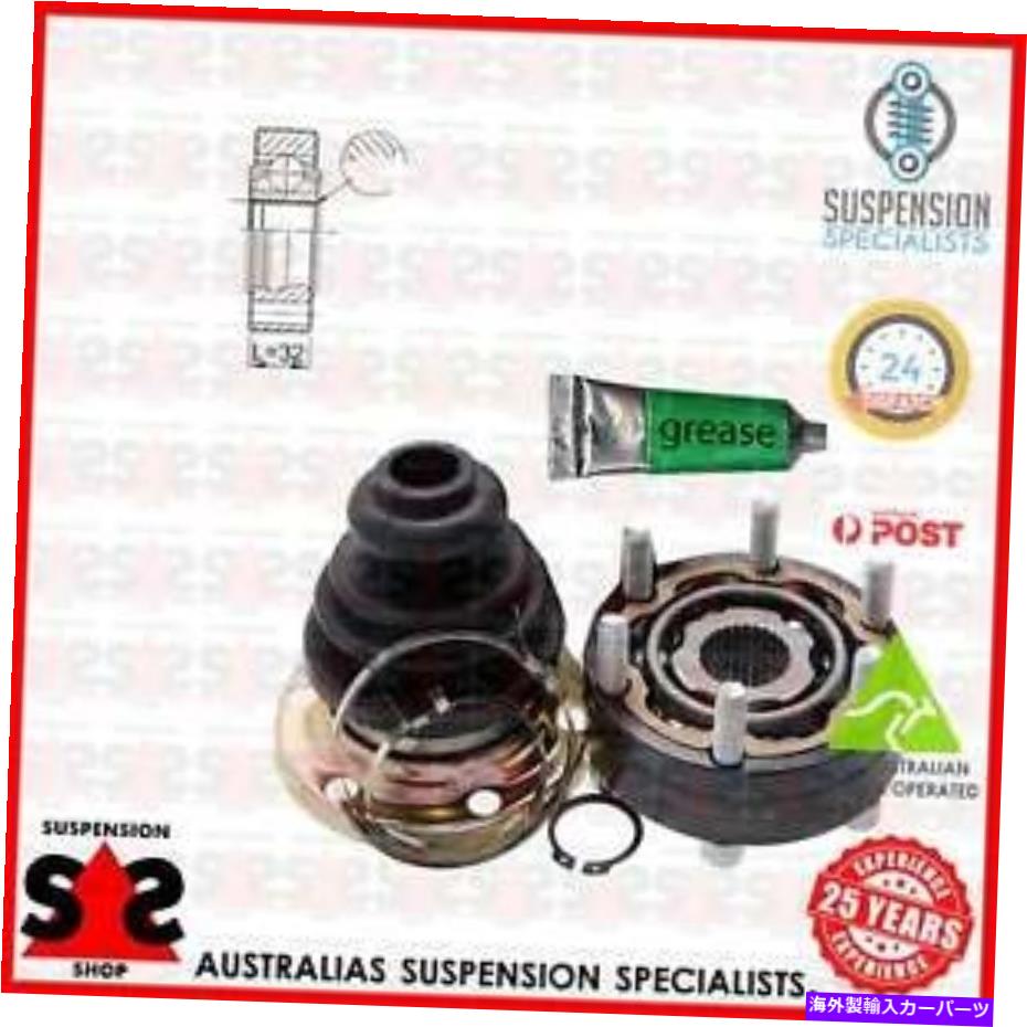 Driveshaft フロントアクスルジョイントキット、ドライブシャフトスーツVWトランスポーターIVバス（70b、70c、7db、7dk Front Axle Joint Kit, Drive Shaft Suit VW TRANSPORTER IV Bus (70B, 70C, 7DB, 7DK【並行輸入品】