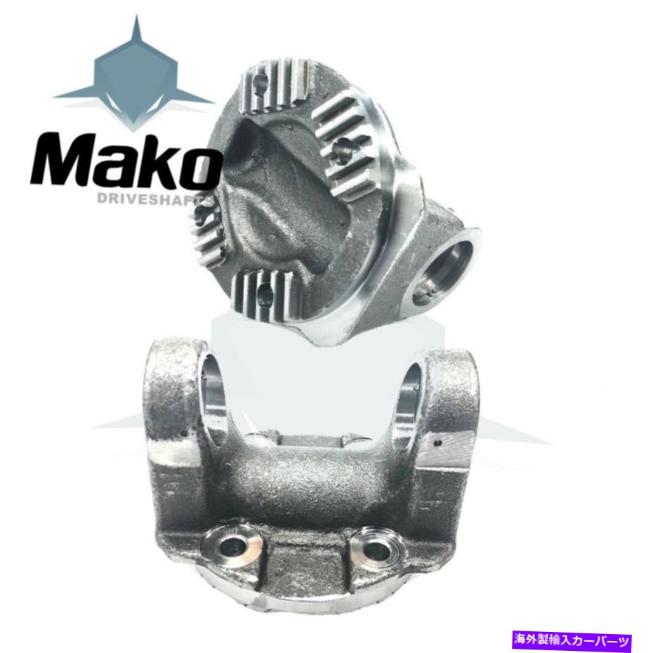 Driveshaft フロントドライブシャフト鋸歯状フランジヨーク1350シリーズ2006-09ダッジRAM 40038359 Front Driveshaft SERRATED FLANGE YOKE 1350 Series for 2006-09 DODGE RAM 40038359【並行輸入品】