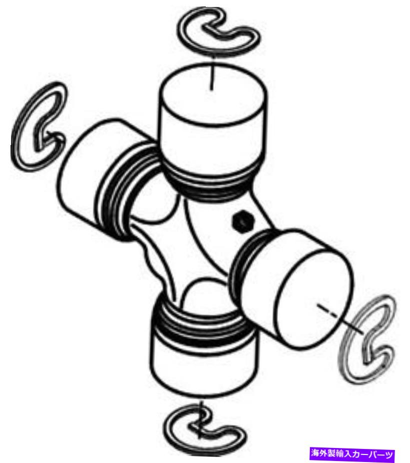 Driveshaft Universal Joint-FSGR Dana Spicer 5-3208X Universal Joint-FSGR DANA Spicer 5-3208X【並行輸入品】