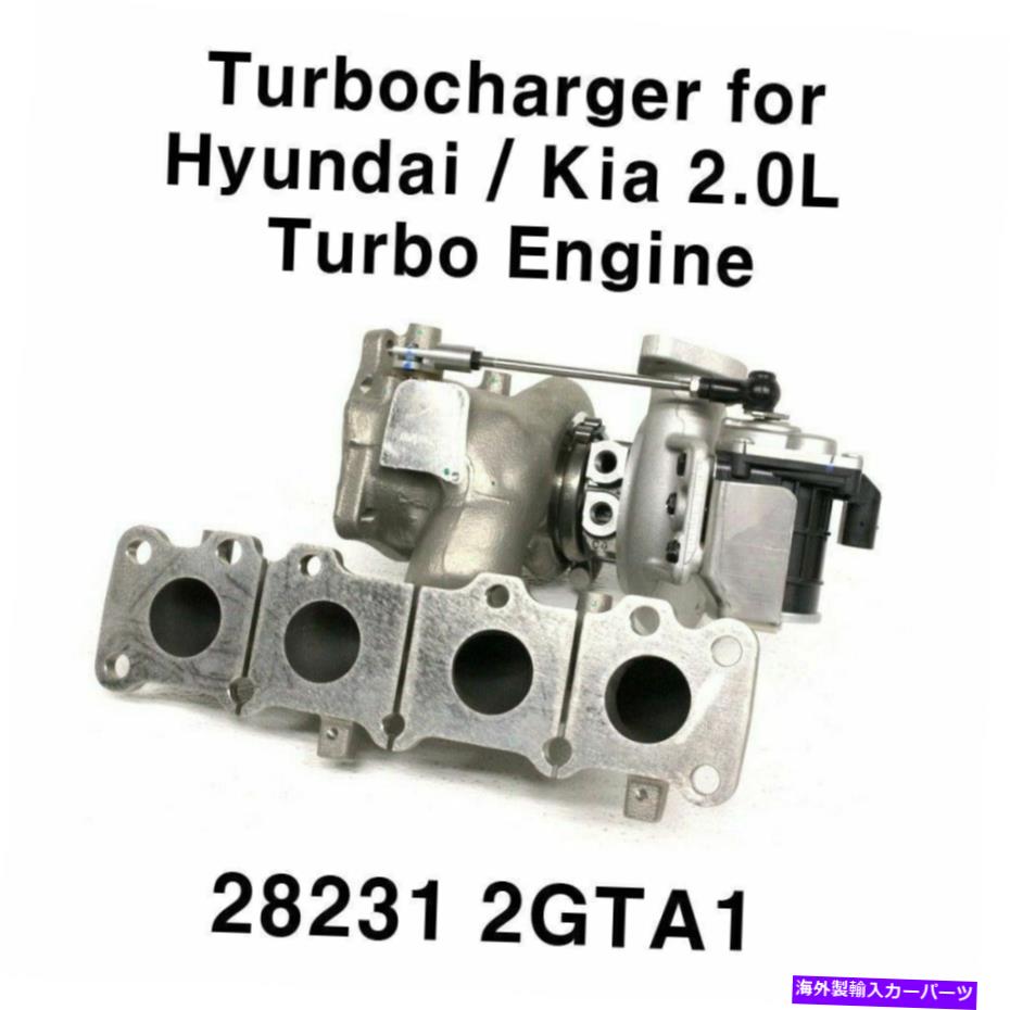 Turbo Charger OEMターボチャージャー28231 2GTA1ヒュンダイ用、KIA 2.0Lターボエンジン力誘導 OEM Turbocharger 28231 2GTA1 for Hyundai, Kia 2.0L Turbo Engine Force Induction【並行輸入品】