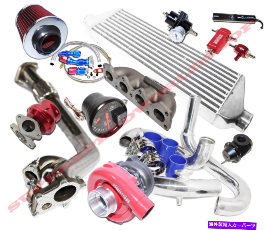 Turbo Charger T3/T4 Turbo+WasteGate+FMIC Intercooler Turbo Kit Fitts 90-93 Mazda Miata 1.6L NA6 T3/T4 Turbo+Wastegate+FMIC Intercooler Turbo Kit fits 90-93 Mazda Miata 1.6L NA6【並行輸入品】|Us Custom Parts Shop USDM