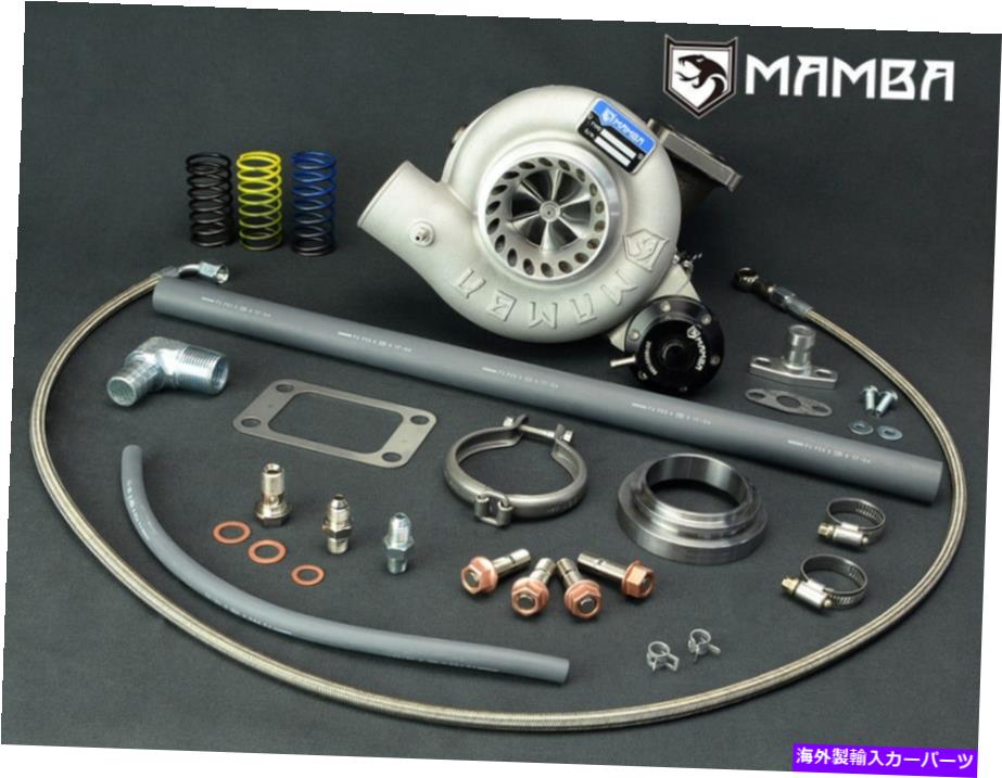 Turbo Charger MAMBA 12-6日産TD42 GQ TD05H-16G 6CM T3 V-BAND用のオイル冷却トップマウントターボ MAMBA 12-6 Oil-Cooled Top Mount Turbo For Nissan TD42 GQ TD05H-16G 6cm T3 V-Band【並行輸入品】｜Us Custom Parts Shop USDM