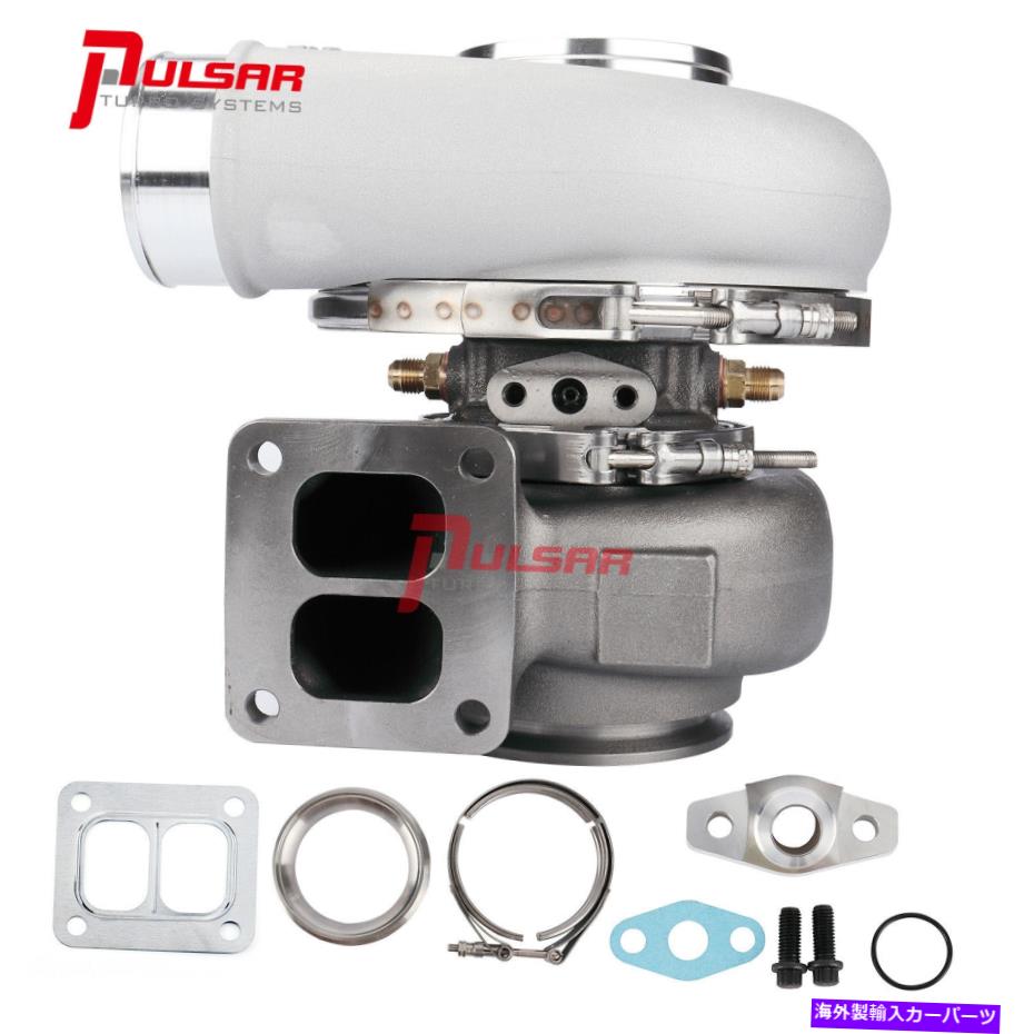 Turbo Charger パルサー7975GコンパクトボールベアリングターボビレットコンプレッサーT4分割1.01 A/R Pulsar 7975G COMPACT Ball Bearing Turbo Billet Compressor T4 Divided 1.01 A/R【並行輸入品】