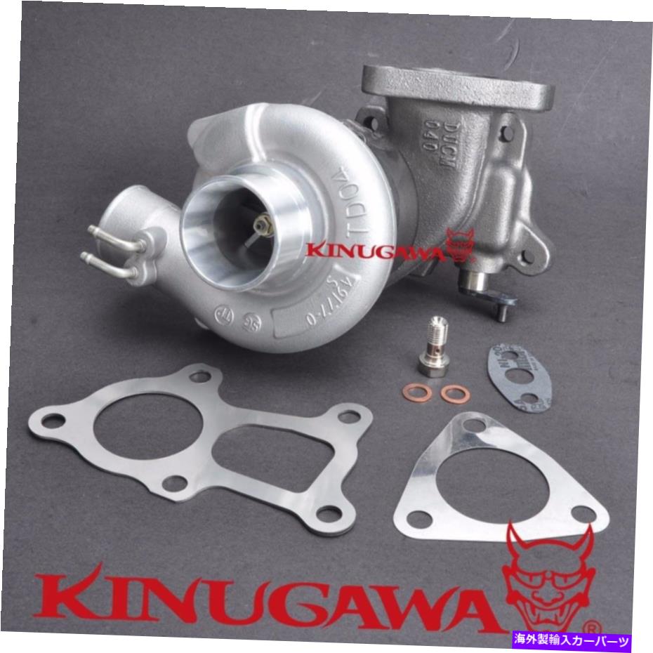 Turbo Charger Kinugawa TurboCharger 4D56T 2.5L Pajero TD04-15T 5ボルトオイル冷却 + 30％HP Kinugawa Turbocharger 4D56T 2.5L Pajero TD04-15T 5 Bolt Oil-Cooled + 30% HP【並行輸入品】｜Us Custom Parts Shop USDM