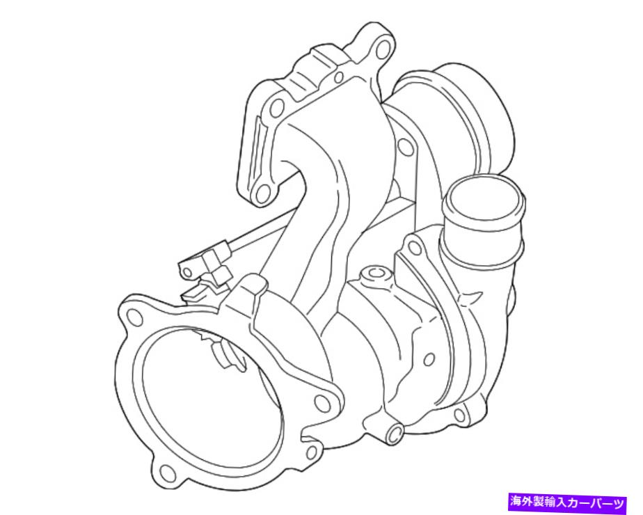 Turbo Charger 本物のフォードターボチャージャーアセンブリF1FZ-6K682-D Genuine Ford Turbocharger Assembly F1FZ-6K682-D【並行輸入品】｜Us Custom Parts Shop USDM
