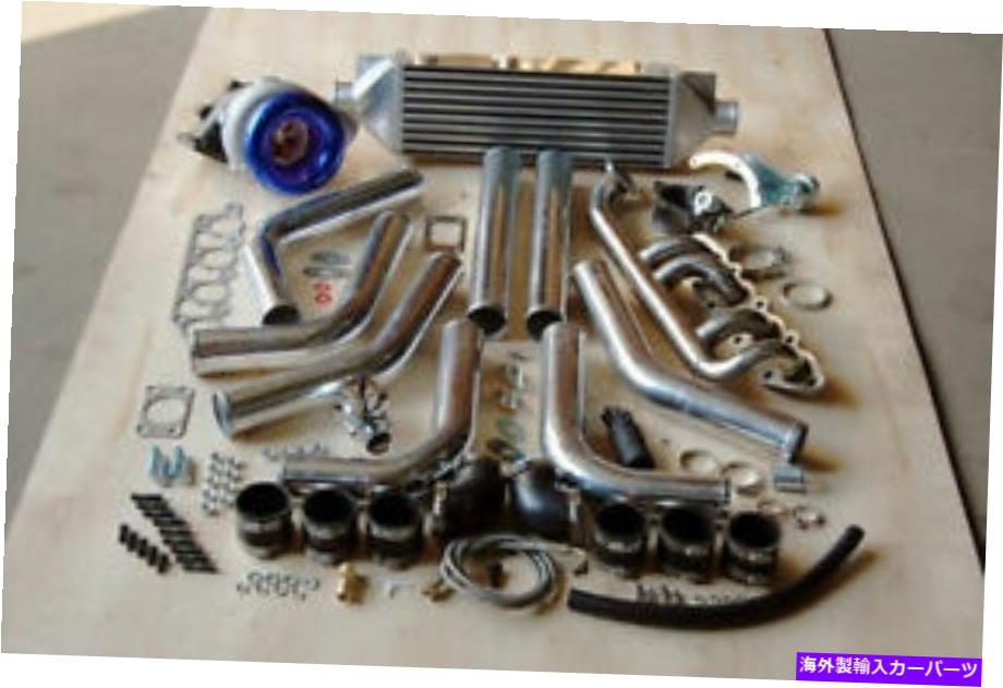 Turbo Charger フォードSOHCカスタムT3T4ターボチャージャーキット2.0 2001 2002 2003 2004 2.0L FOR Ford SOHC Custom T3T4 Turbo Charger Kit 2.0 2000 2001 2002 2003 2004 2.0L【並行輸入品】