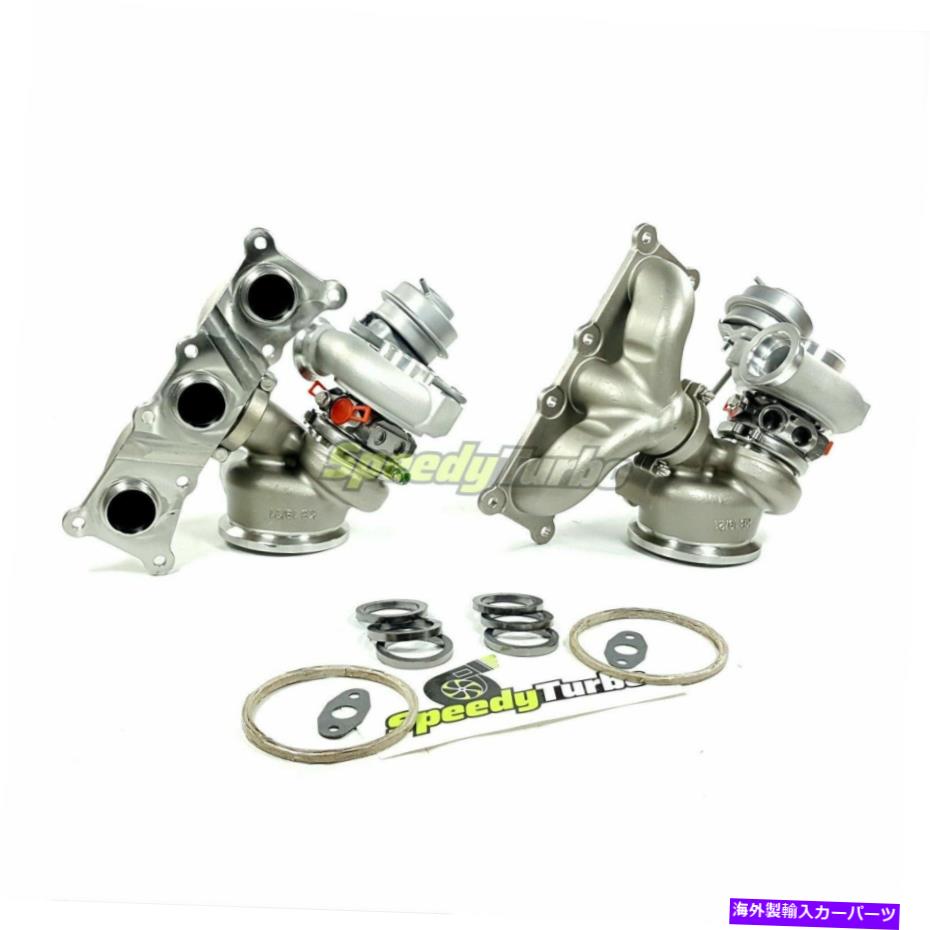Turbo Charger ビレット6+6 TD04 19T V4 TurbosはBMW 135i 535i 535XI 3.0L N54 2008-2010に分割されています Billet 6+6 TD04 19T V4 Turbos Divided for BMW 135i 535i 535xi 3.0l N54 2008-2010【並行輸入品】