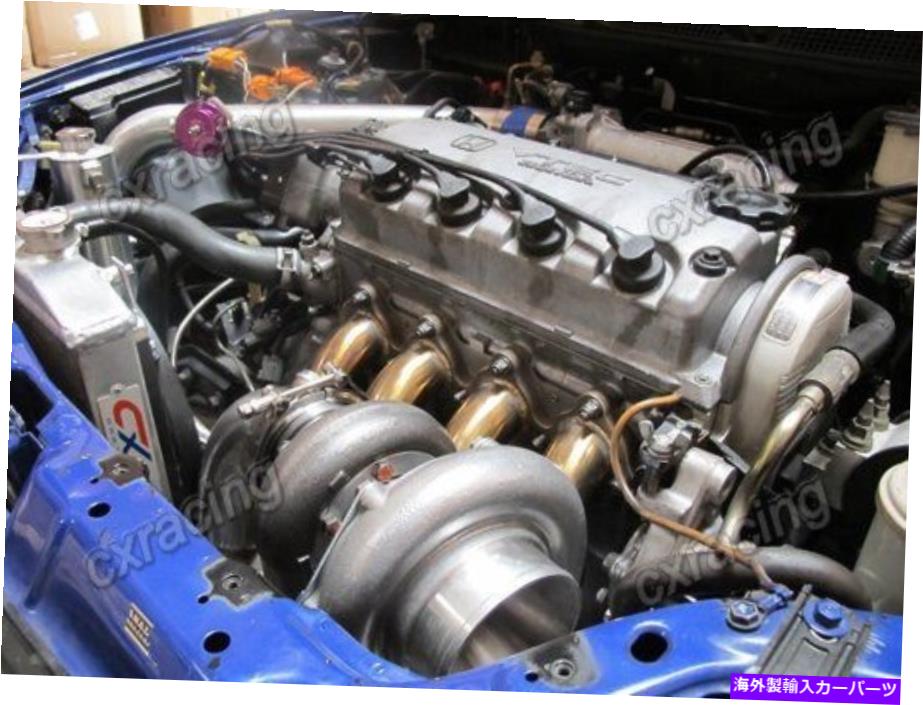 Turbo Charger CXRacing T67 T4 Turbo Charger Kit Top Mount Manifold for Civic D15 D16 Dシリーズ CXRacing T67 T4 Turbo Charger Kit Top Mount Manifold For Civic D15 D16 D-Series【並行輸入品】｜Us Custom Parts Shop USDM