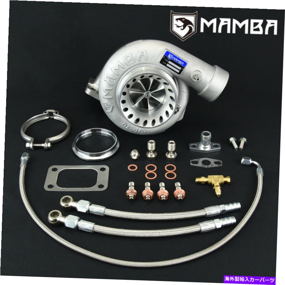 Turbo Charger Mamba 7+7 4 "A/R.70弾丸ターボチャージャーGTX3582R .64 T3 Vバンドとしての弾丸 MAMBA 7+7 4" A/R.70 Bullet AS Ball Bearing Turbocharger GTX3582R .64 T3 V-Band【並行輸入品】｜Us Custom Parts Shop USDM