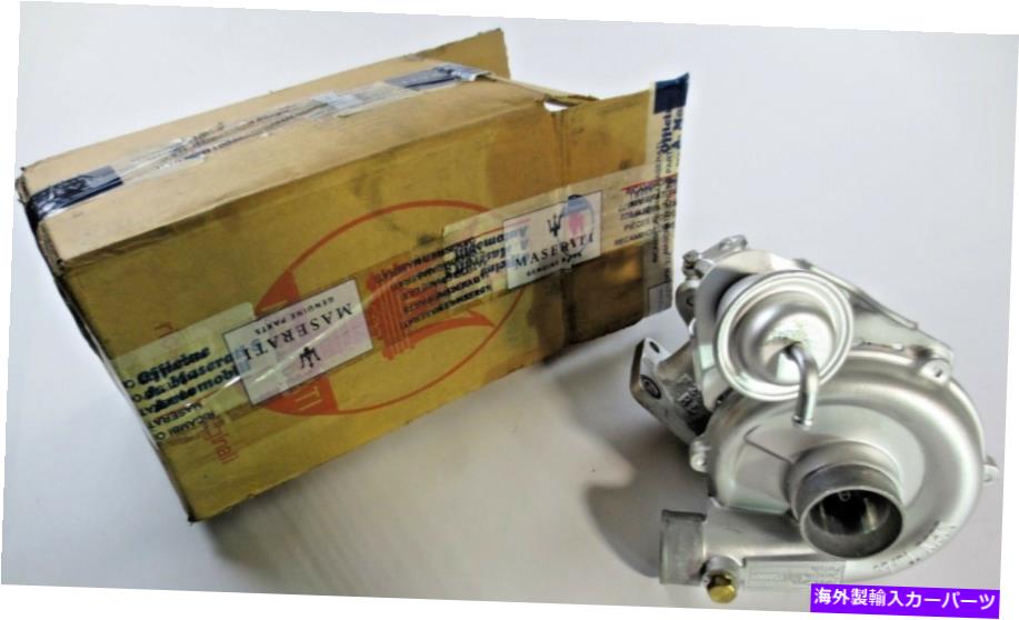 Turbo Charger Maserati 422 222 Biturbo Spyder 2.0L AM 471左ターボターボチャージャー純粋なNOS Maserati 422 222 Biturbo Spyder 2.0L AM 471 Left Turbo Turbocharger Genuine NOS【並行輸入品】 238,293円
