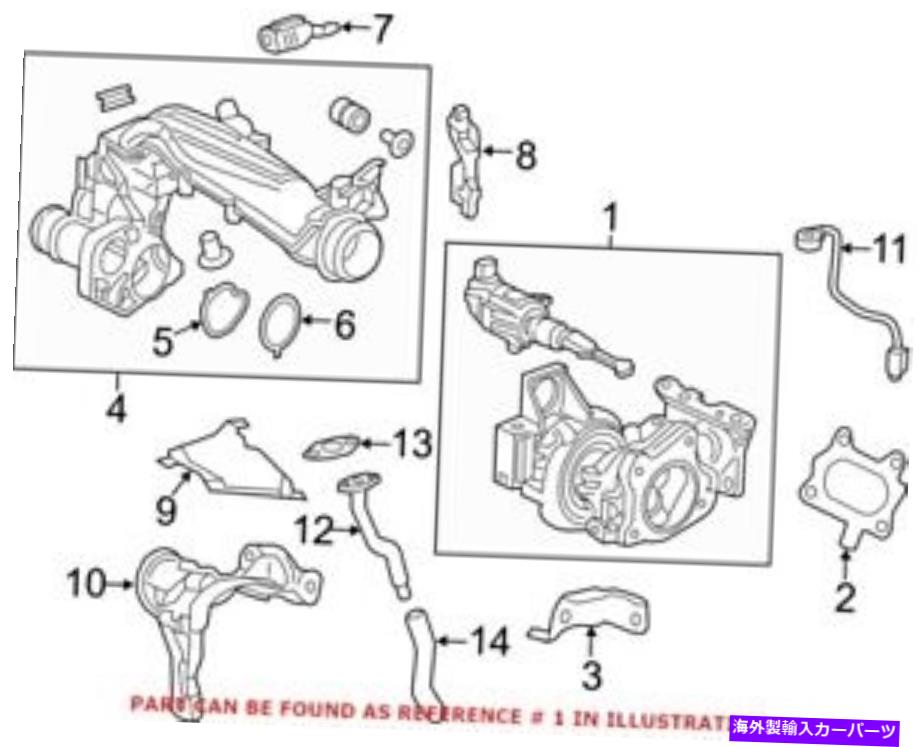 Turbo Charger Honda 189005PAA01用の本物のOEMターボチャージャー Genuine OEM Turbocharger for Honda 189005PAA01【並行輸入品】｜Us Custom Parts Shop USDM