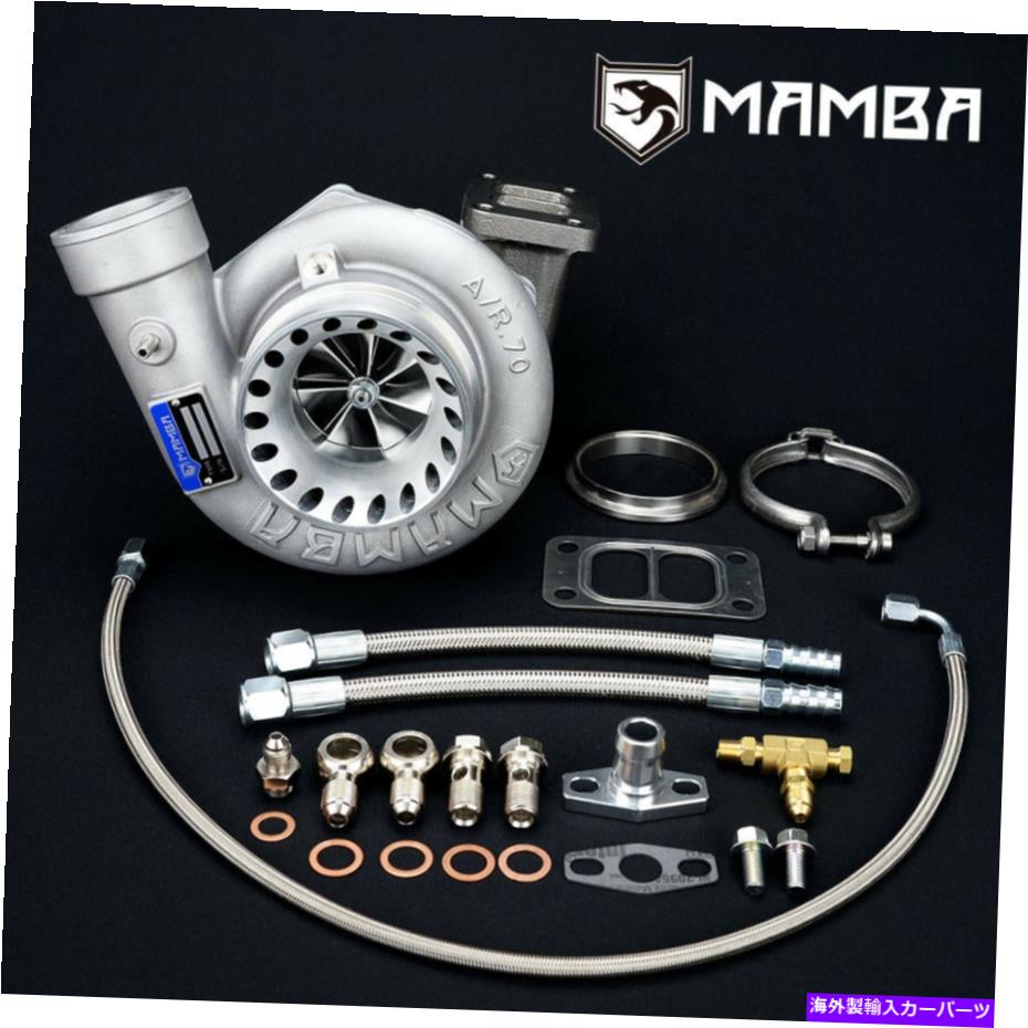 Turbo Charger Mamba 7+7 4 "A/R.70弾丸ターボチャージャーGTX3582R .82 T3を分割する MAMBA 7+7 4" A/R.70 Bullet AS Ball Bearing Turbocharger GTX3582R .82 T3 Divided【並行輸入品】|Us Custom Parts Shop USDM