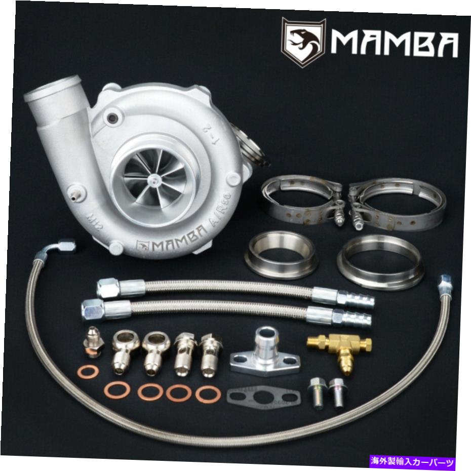 Turbo Charger MAMBA 7+7 3 "A/R.50 T04EボールベアリングGTX3576RS TurboCharger .61 V-Band In&Out MAMBA 7+7 3" A/R.50 T04E Ball Bearing GTX3576RS Turbocharger .61 V-Band In & Out【並行輸入品】|Us Custom Parts Shop USDM